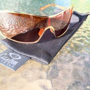 Oakley polished gold Remedy sunglasses